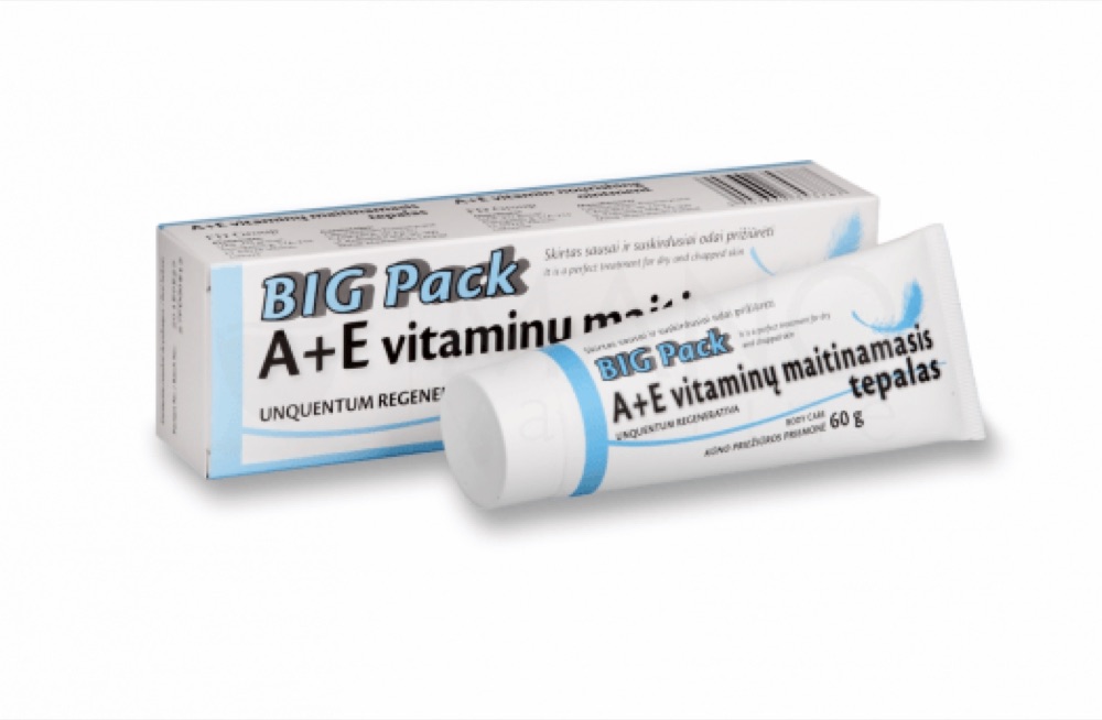 Big Pack A+e Vitaminų Matinamasis Tepalas 60 g