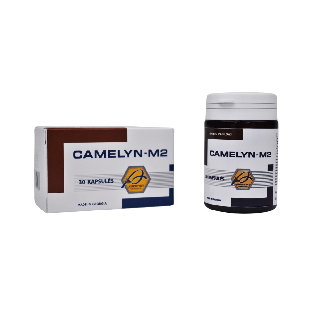 Camelyn M2 Medaus Peptidų Kapsulės, N30