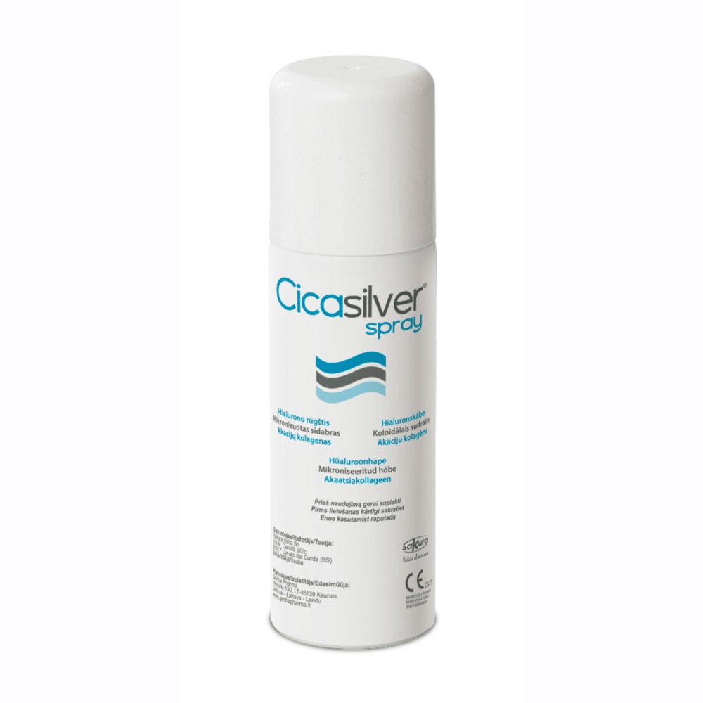 Cicasilver Mikronizuoto Sidabro Purškalas 125 ml