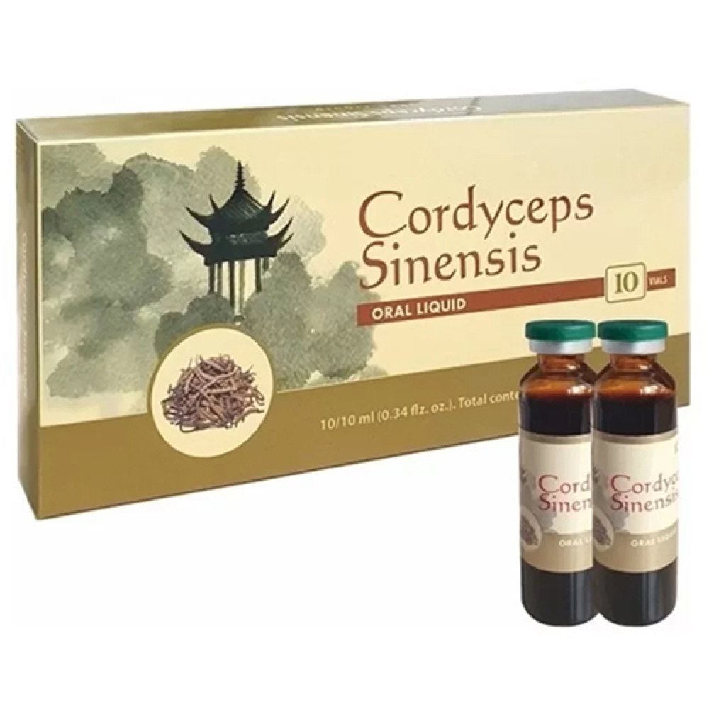 Cordyceps Sinensis (Kininis Kordicepsas) Geriamasis Tirpalas 10ml, N10