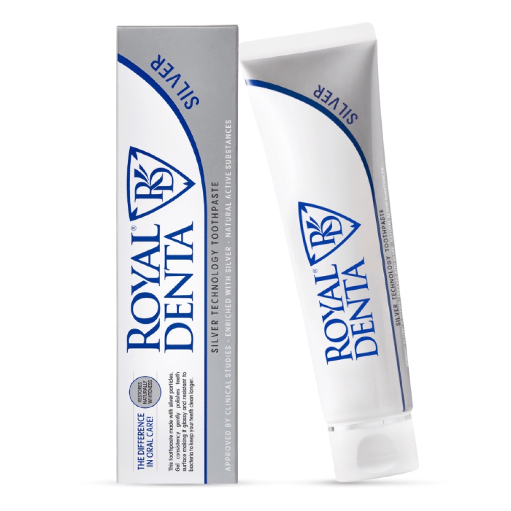 Royal Denta Silver Dantų Pasta, 130 g