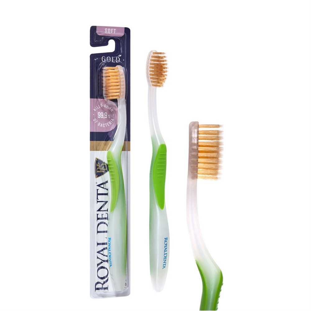 Royal Denta Gold Soft Dantų Šepetėlis