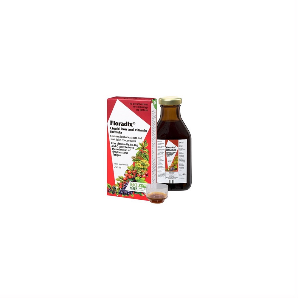 Floradix Skystosios Geležies Formulė, 500 ml